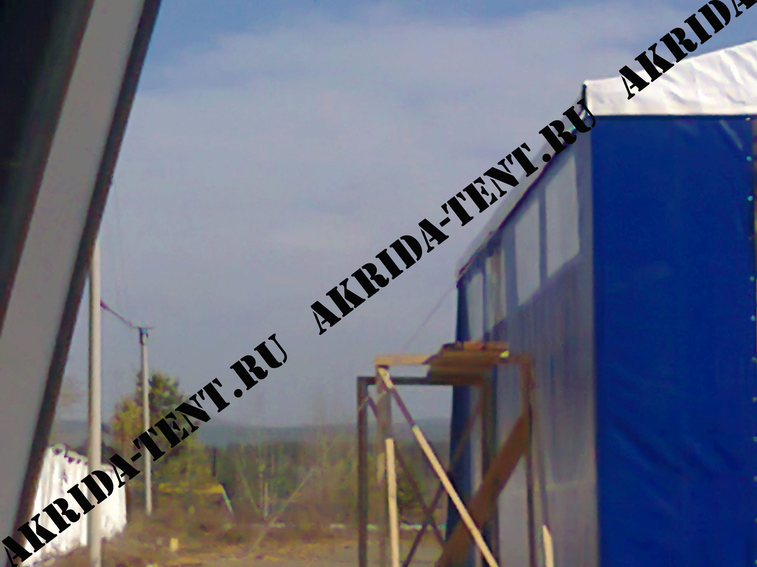 АнгарПВХ каркасно-тентовый сборно-разборный мобильный